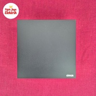 661011N-26 Single Switch 1 Gang 1 Way M7 Air Ultra Slim Switch Black Simon