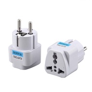 ปลั๊กแปลงขากลม EU Plug Travel Adapter