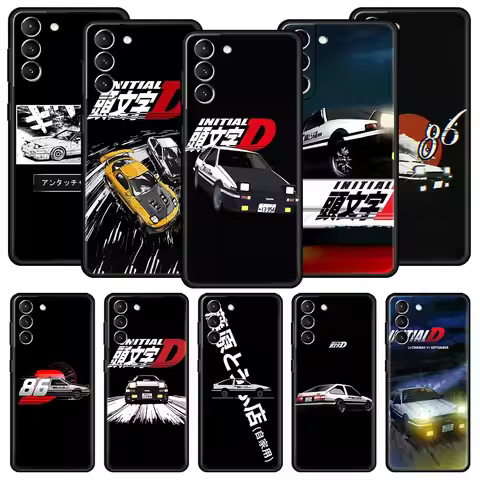 Initial D Car Phone Case Cover for Samsung Galaxy S25 S24 S23 S22 S20 S21 FE Ultra S25 Edge S10 Plus