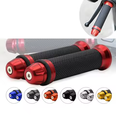 1 Pair 7/8'' Anti-Slip Motorcycle grips hand Handlebar Bar Grips Bicycle Rubber Mountain Cycle Handl
