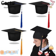 CACTU Mortarboard Cap, University 2024 Graduation Graduation Hat, Unisex Congrats Grad Degree Ceremony Graduation Season Party Supplies