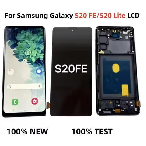 OLED /TFT for Samsung Galaxy S20 FE S20FE G780F G781B LCD Display Touch Screen Part for Samsung Gala