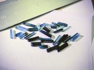 (嚴選)藍碧璽 天然小柱原石，阿富汗 一帶礦區。Blue Tourmaline100% Natural