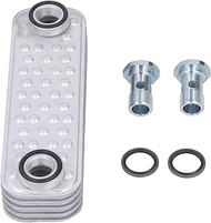 Engine Oil Cooler, Radiator Heat Exchanger PBC500230 Compatible with Land Rover Defender TD5, Engine