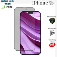 Miếng Dán Cường Lực Chống Nhìn Trộm iPhone 16/ 16 Plus/ 16 Pro/ iPhone 16 ProMax/ iphone 15/ 15 plus