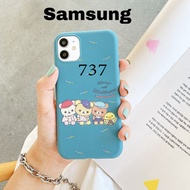 เคส Samsung A50 A40 A30 A20 A7 J6 J4 J8 A5 A8 J2 Pro A6 Plus 2018 J3 J5 J7 J1 2016 Cartoon Silicone Case #737