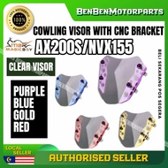MAGIC BOY VISOR COWLING WINDSHIELD COVER CAP QJ MOTOR AX200 AX200S AX 200