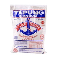 Tepung Gandum Cap Sauh/Cap Kunci Biru 1kg