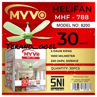 MYVO 30 WATT HANGING FAN 5 BLADES MYVO HELI FAN 5 BLADES 30 WATT HANGING FAN/
