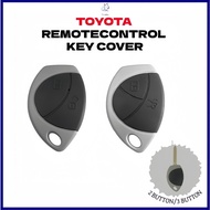 【New】TOYOTA Remote Key Fob Shell 2 Button & 3 Button Designed For Vios, Hilux, Vigo, Innova Car Key 