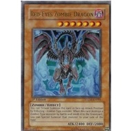 English YuGiOh Red-Eyes Zombie Dragon -Structure Deck  Zombie World SDZW-EN001 Ultra Rare