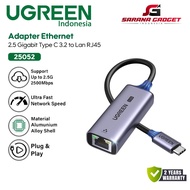 UGREEN 25052 LAN Adapter Type C to RJ45 Gigabit Ethernet Up To 2500Mbps 2.5G Type C Internet Adapter