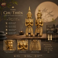 Statue of Saint Monk Pra Sivali 18Cm High Living Room Table Decoration