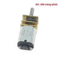 Mini N20 Động Cơ Giảm Tốc DC 3V-12V Tốc Độ Chậm Full Kim Loại Hộp Số Mô Men Xoắn Lớn Cho Tự Làm Đồ C