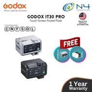 Godox iT30 Pro C/N/S/F/O/L 2.4G 2.8" Touchscreen Pocket Flash TTL Auto-Exposure 2.4G Wireless on-Cam