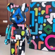 Bearbrick Yoon Graffiti Gear Joint 400% 28 cm High Quality Fashion LZKAII Anime Action Figures / Toy / GK / Collection / Gift
