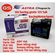 AKI MOTOR GS ASTRA GTZ6V VARIO 125/150.LED.PCX.SCOOPY ESP ISS.CBR