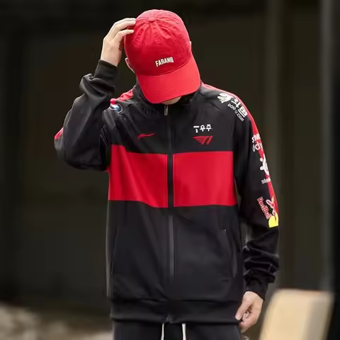 Game LOL Team SKT T1 S12 S11 S10 2022 World Champion Uniform Faker Same Outerwear Autumn Sweater Jac