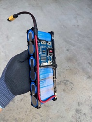 แบต 6S ลิเทียมฟอตเฟส แบตลำโพงบลูทูธ 6S 21.9V 6000mAh หุ้มฟิล์มใสให้ก่อนจัดส่ง