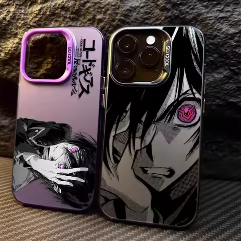 Cool Code Geass Lelouch Phone Case For iPhone 17 16e 16 15 14 13 12 11 Pro Max X XR XSMAX 8 7 Air Pl