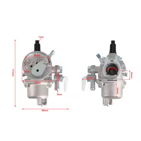 40-5 Float Carburetor for CG430 520 43CC 52CC TL43 TB43 TU43 TL52 BG 2-Stroke Engine Dirt Pit Bike M