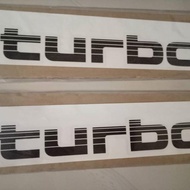 LANDCRUISER 80 VX80 LC80 TURBO BODY STICKER (SILVER)