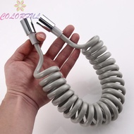 Plumbing Toilet Bidet Spray Hose Plastic Spring Flexible No Knots or Deformation