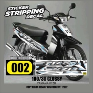 Yamaha F1ZR Variation striping/F1ZR Motorcycle decal Sticker/Yamaha F1ZR lis Sticker