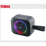 LP-V39 Speaker Bluetooth Portable - Speaker Bluetooth Bass Besar With LED - Bluetooth Speaker Bass