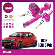 KSW HEAVY DUTY GAS ABSORBER- PERODUA AXIA NEW D74A 2023 YEAR FRONT AND REAR