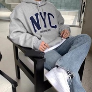 NYC Hoodie Jacket Distro Sweater BIG Size SML XL 2XL 3XL 4XL 5XL 6XL Jumbo Oversize Hoodie Oversized