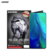 MS 150 Oppo Reno 2 / 2F / 3 / 4 MOSS 111D Full Cover Privacy Tempered Glass