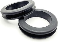 Rubber Grommets for 2" Panel Hole with 1 3/4" ID Made for 1/4" Thick Wall EPDM UV-Resistant Outdoor 