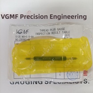 VGMF Thread Plug Gauge M0.8M0.9M1M2M3M4M5M6M7M8M20 Pass/Fail Gauge Internal Thread Gauge Tool Hardwa