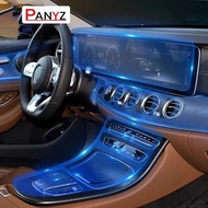 For Mercedes Benz E Class W213 E200/260/300/320 2016-2019 Car Accessories Center Console TPU Transpa