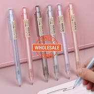 [Wholesale] Automatic Pencil - Press The Pencil - Muji Style Candy Color - 0.5mm Pencil Lead - School Office Stationery - Business Signature Pen - Black Ink - Smooth Writing