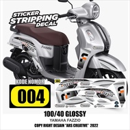 stiker motor Fazzio / striping Yamaha Fazzio / stiker variasi motor Yamaha Fazzio