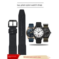 tali jam tangan 22mm watch strap Sesuai untuk IWC IWC Pilot Spades A Nylon Tali TOP GUN Series Portu