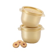 Tupperware gold one touch bowl 750ml