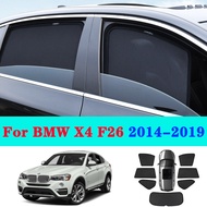 Car Sunshade Curtain For BMW X4 F26 2014-2019 Car Sunshade Visor Front Windshield Frame Curtain Rear