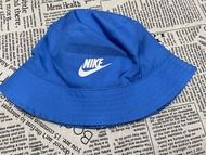 Nike漁夫帽漁夫帽 運動帽 藍色 休閒帽 遮陽帽 雙面 兒童版