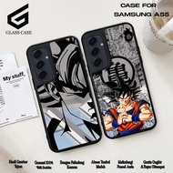HP MIRROR SAMSUNG A55 SOFTCASE GLASS FULL COVER CASING MIRROR SAMSUNG A55 (DRAGONBALL) - CASING AEST