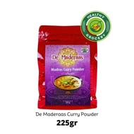 De Maderaas Madras Curry Powder 225gr POUCH