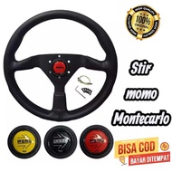 Momo Montecarlo Steering Wheel Momo Montecarlo 14inch Racing Steering Wheel 14 Racing Steering Wheel