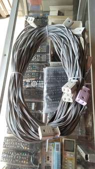 สายไฟหลักไฟทางไฟประดับไฟ้เต้น. ยาว50เมตรปลั๊กห่าง5เมตร10ปลั๊กขนาดสายไฟเลือกได้ตามการใช้งาน