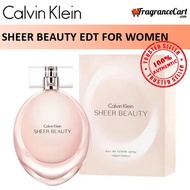 Calvin Klein Sheer Beauty EDT for Women (100ml/Tester) cK Eau de Toilette [Brand New 100% Authentic Perfume]
