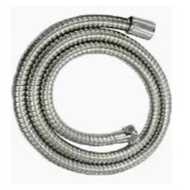 KiaQuest - 1.5 M / 1.2 M Stainless Steel Flexible Hose with Brass Nut for Shower / Bidet - Suitable 