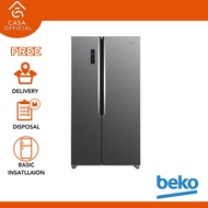 Beko 563L SIDE BY SIDE FRIDGE REFRIGERATOR - GNO5231XPSG