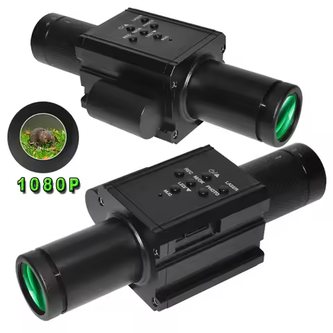 Ponbos TD-02 Infrared Night Vision Scope Sight 1080P HD Wildlife Tactical Monocular Telescope Camera