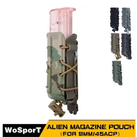 Tactical Molle Magazine Pouch 9mm G 17 19 M9 G2C SIG P226 43x G43 Fast Mag Pouch Quick Release Case 